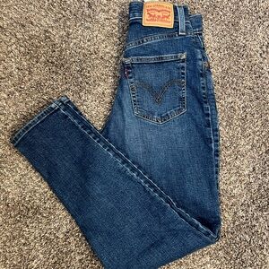 Levi's Men's Dark Blue Straight Jeans